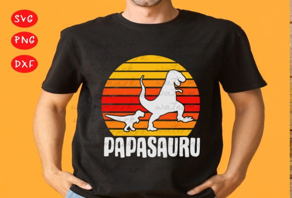 Daddy T-Rex Svg, Dino Fun Fathers Day Graphics & T-Shirt Designs