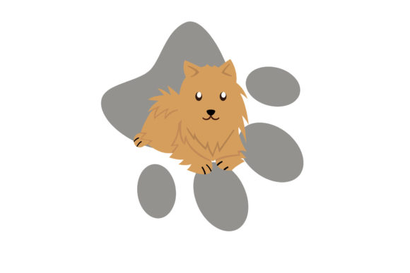 Dog Animal Grass Look Funny Graphics & Illustrations Review