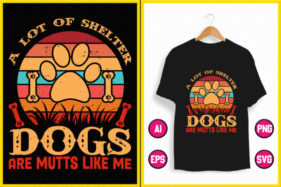 Dog T-shirt Design Vector: Graphics for Modern Blogging