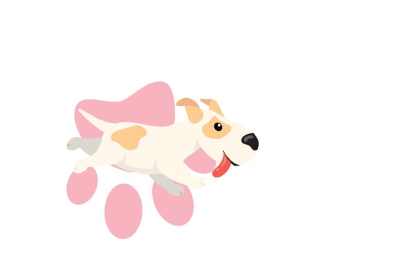 Funny Puppy Isolated Mammal Dog Graphics and Illustrations