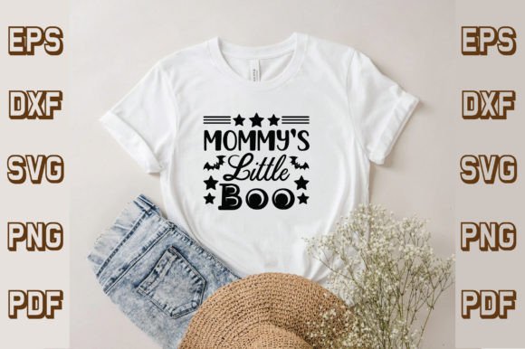 Mommy s Little Boo Svg Designs: Graphics for T-Shirt Designs